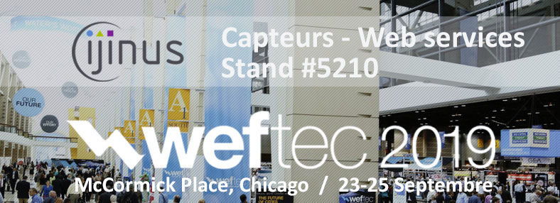 Weftec Chicago 2019 - Ijinus stand 5210